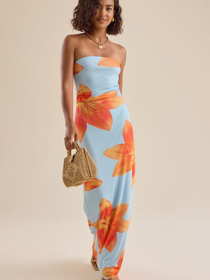 Ariana Floral Maxi Dress - TULLABEE