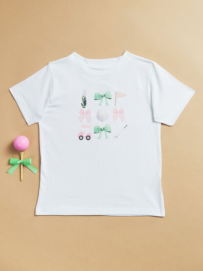 Golf Girl Coquette Tee - TULLABEE