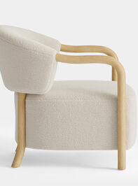 Miley Wood & Upholstered Chair Detail 4 - TULLABEE