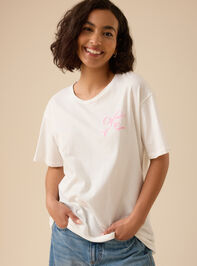 Mamas Lifelong Besties Bow Tee Detail 3 - TULLABEE