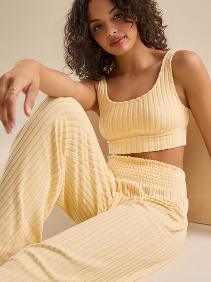 Kara Silky Rib Lounge Top - TULLABEE
