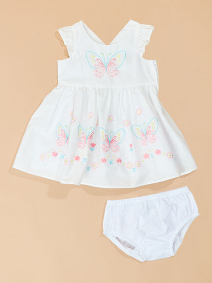 Penelope Butterfly Baby Dress - TULLABEE