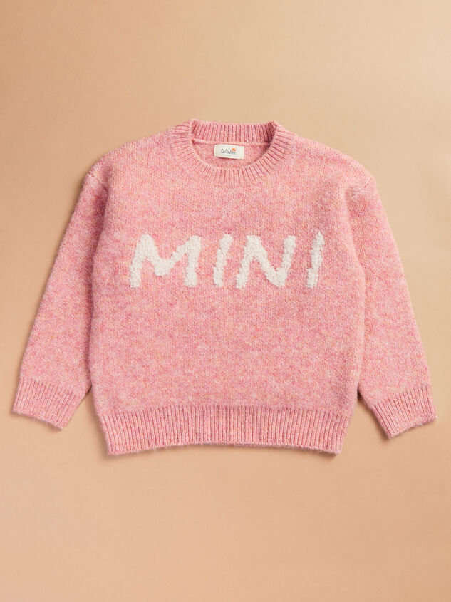 Mini Graphic Toddler Sweater - TULLABEE