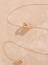 Molly Rondelle Charm Necklace Detail 2 - TULLABEE