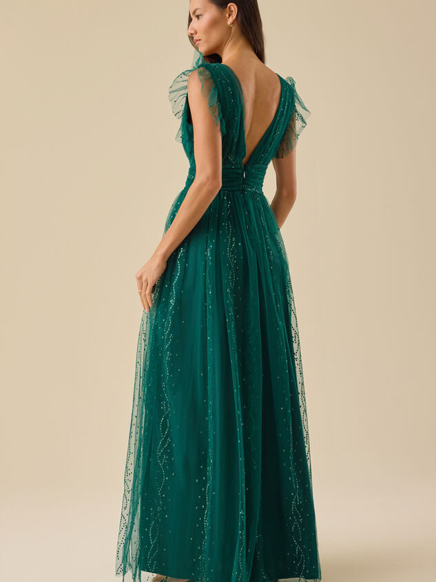 Kailey Maxi Dress Detail 4 - TULLABEE