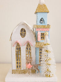 Little White Church Christmas Village - TULLABEE