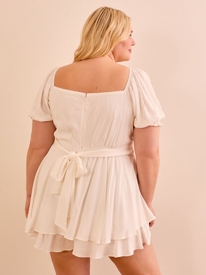 Haisley Double Layered Romper - TULLABEE