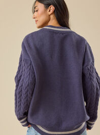 Autumn Toggle Cardigan Detail 5 - TULLABEE