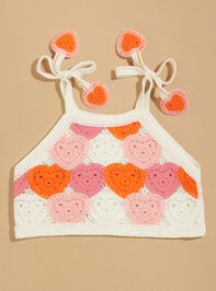 Arabella Baby Heart Crochet Tank Detail 2 - TULLABEE