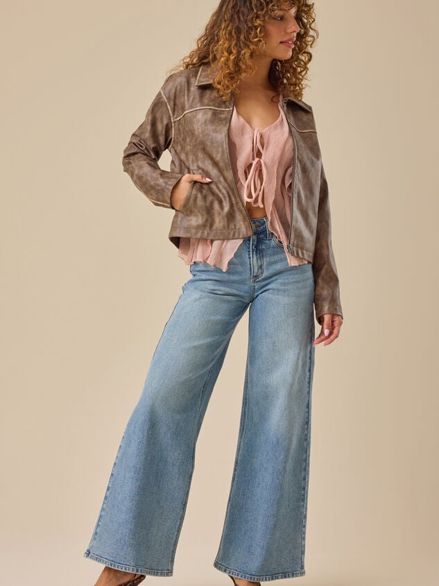 Marken Leather Jacket Detail 3 - TULLABEE