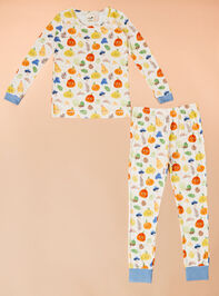 Fall Friends Lounge Set Detail 2 - TULLABEE