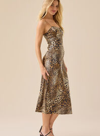 Raquelle Leopard Maxi Dress Detail 3 - TULLABEE