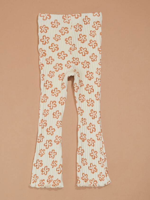 Gracyn Floral Flare Pant Detail 2 - TULLABEE