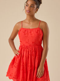Jezebel Eyelet Mini Dress - TULLABEE