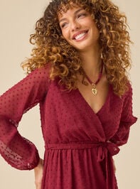 Sabine Ruffle Trim Mini Dress Detail 3 - TULLABEE