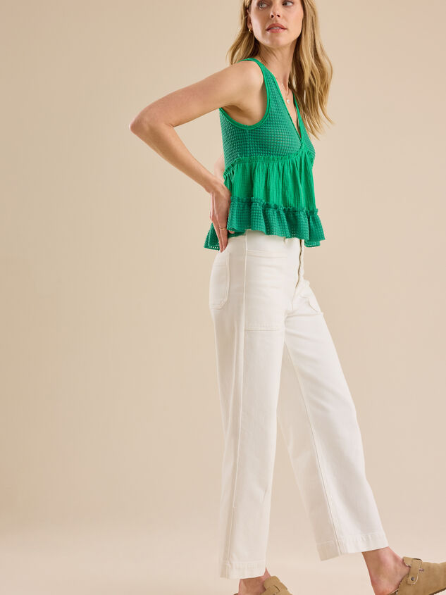Catarina Babydoll Top Detail 3 - TULLABEE