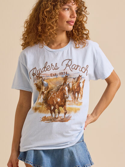 Ryders Ranch Oversized Tee - TULLABEE