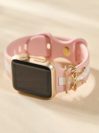 Striped Charming Bow Watch Band - TULLABEE