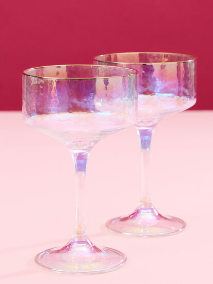 Gloria Coupe Glass Set - TULLABEE