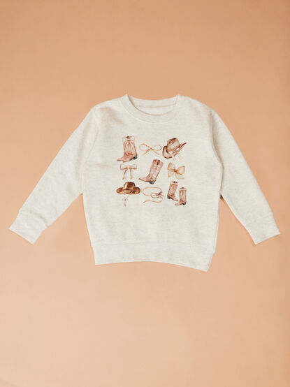 Cowgirl Cutie Sweatshirt - TULLABEE