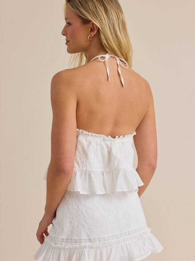 Winnie Embroidered Tank Detail 5 - TULLABEE