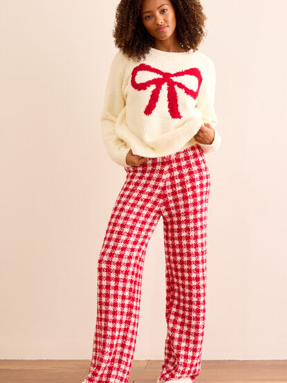 Teddy Gingham Pant - TULLABEE