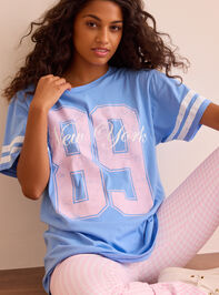 New York 89' Oversized Tee Detail 3 - TULLABEE