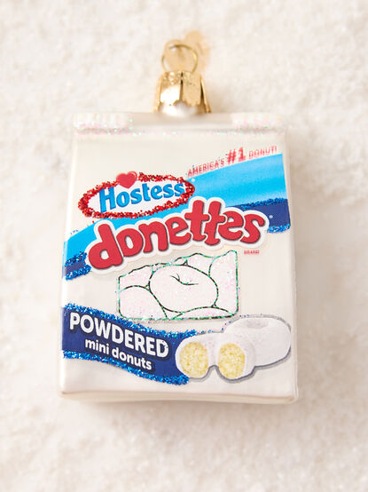 Powdered Mini Donuts Christmas Ornament - TULLABEE