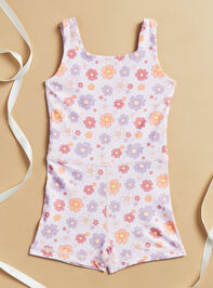 Mia Floral Unitard - TULLABEE