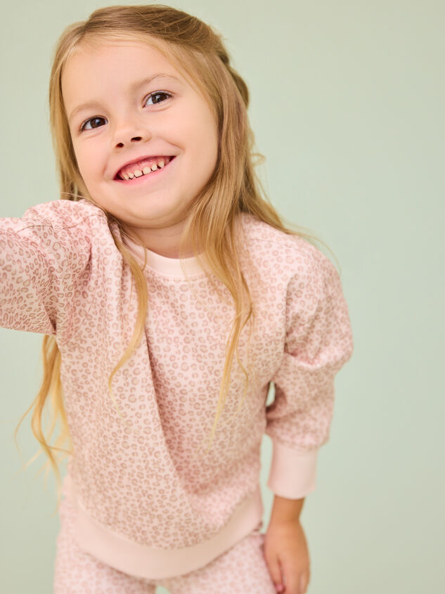 Lilah Leopard Sweatshirt - TULLABEE