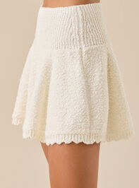 Rylee Sweater Mini Skirt Detail 5 - TULLABEE