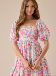 Reilly Floral Mini Dress - TULLABEE