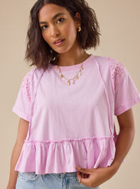 Lilah Peplum Top - TULLABEE