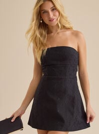 Tonie Bow Back Mini Dress - TULLABEE