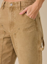Ida High Rise Carpenter Pant Detail 6 - TULLABEE