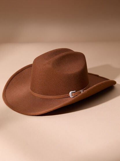 Madeline Western Belt Hat - TULLABEE