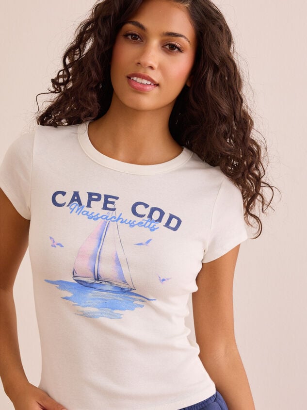 Tiffany Cape Cod Baby Tee Detail 2 - TULLABEE