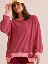 Dig Deep Striped Crewneck - TULLABEE