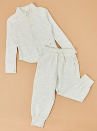 Maggie Athletic Full Zip Jacket Detail 2 - TULLABEE