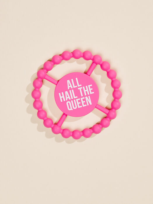 All Hail the Queen Teething Ring - TULLABEE