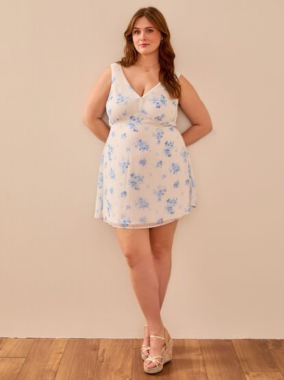 Daley Floral Mini Dress - TULLABEE