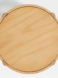 Ruby Wood Side Table Detail 5 - TULLABEE