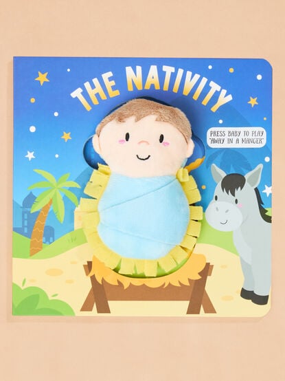 Nativity Plush Book by Mudpie - TULLABEE