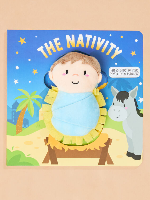 Nativity Plush Book by Mudpie - TULLABEE