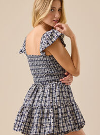 Ava Plaid Romper Detail 5 - TULLABEE