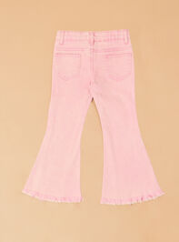 Bianca Bow Flare Jean Detail 3 - TULLABEE