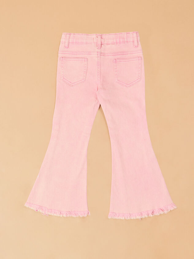 Bianca Bow Flare Jean Detail 3 - TULLABEE