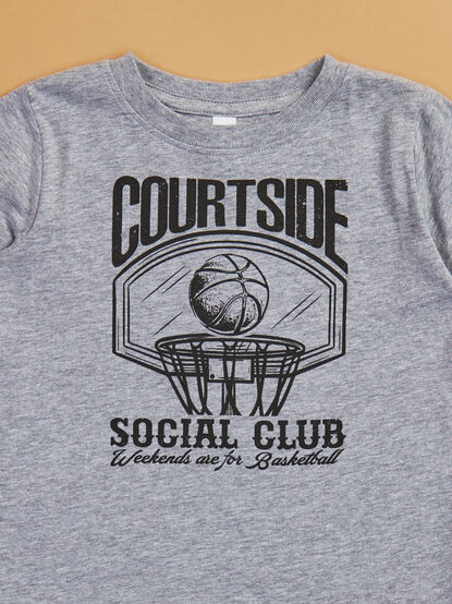 Courtside Social Graphic Tee - TULLABEE