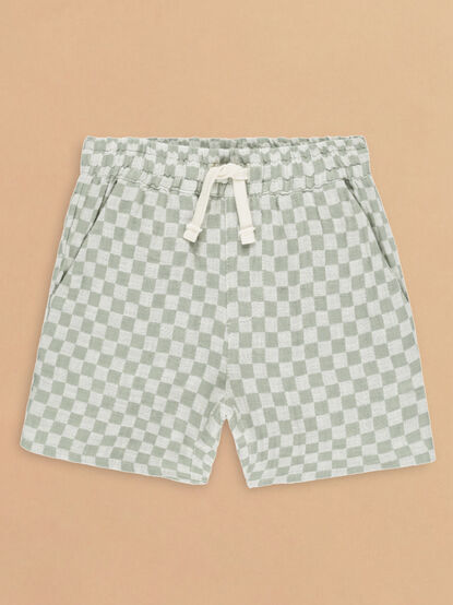 Sammy Check Bermuda Short by Rylee + Cru - TULLABEE