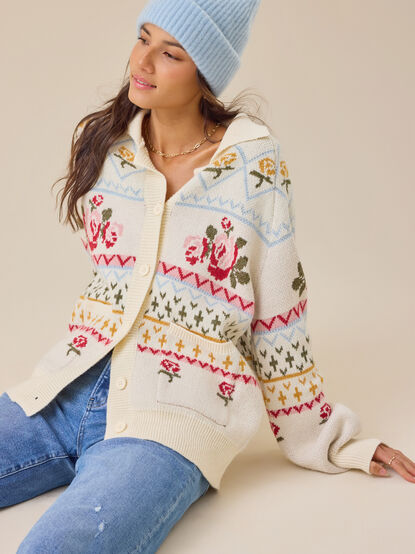 Sofia Rose Cardigan - TULLABEE